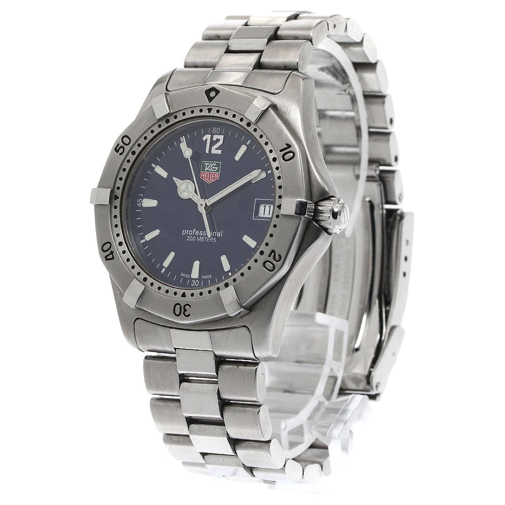 TAG HEUER Professional 200M WK1113-0 Date blue Dial Quartz Men's Watch_875757