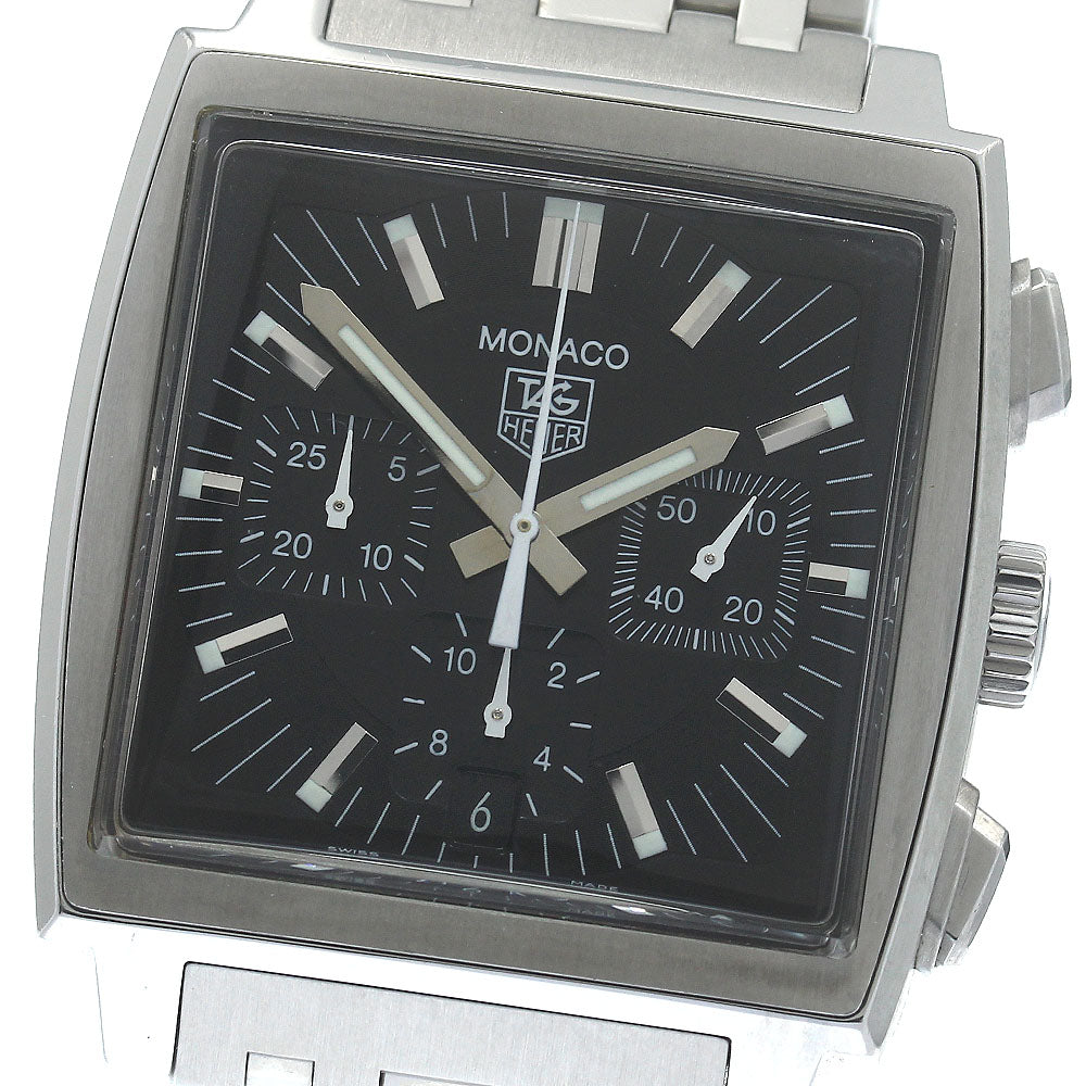 TAG HEUER Monaco CW2111-0 Chronograph Date Automatic Men's Watch_875759