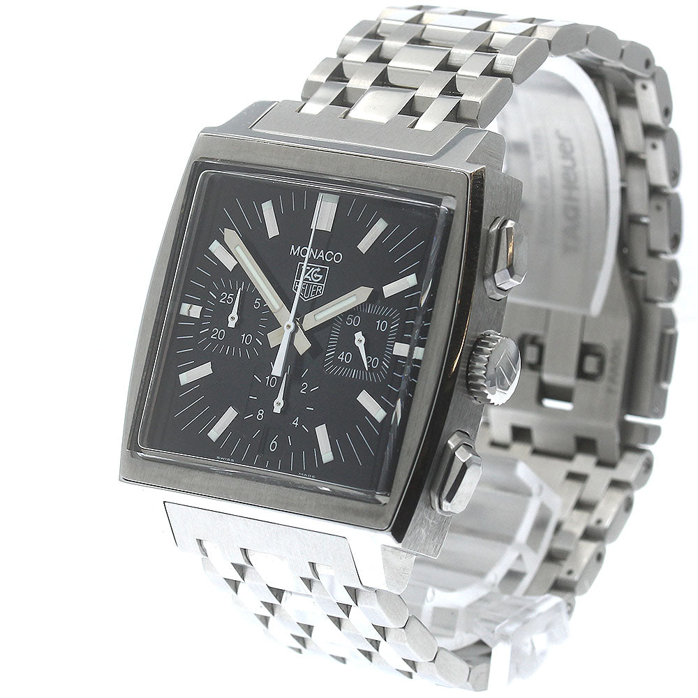TAG HEUER Monaco CW2111-0 Chronograph Date Automatic Men's Watch_875759