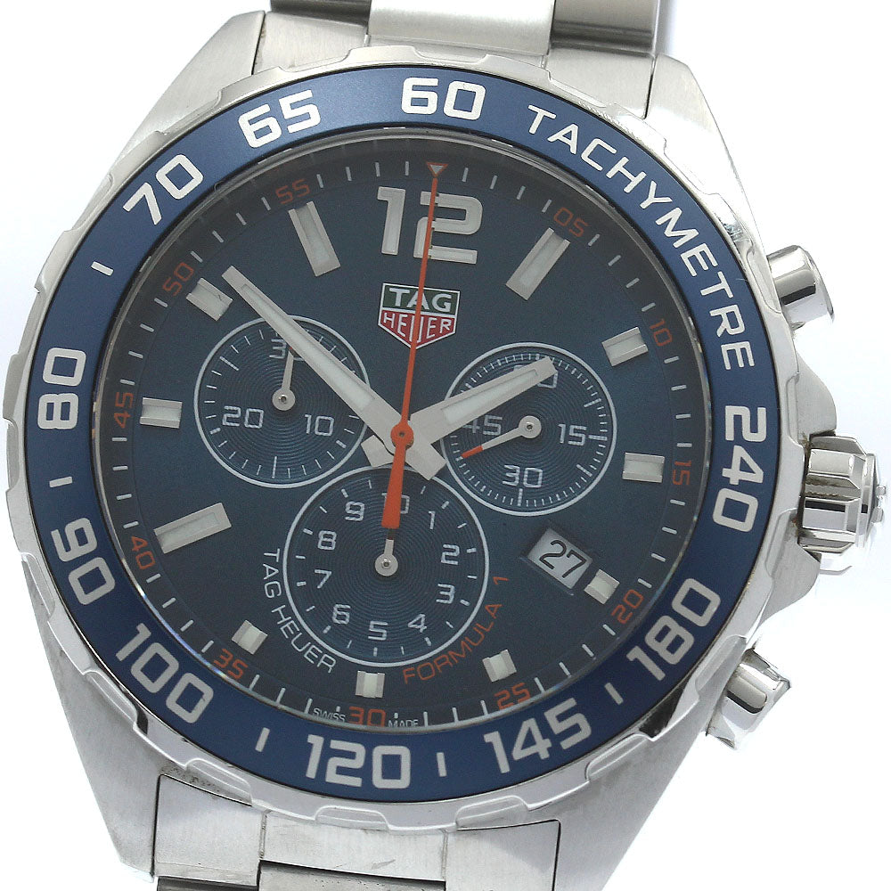 TAG HEUER Formula 1 CAZ1014 Chronograph blue Dial Quartz Men's Watch_875760