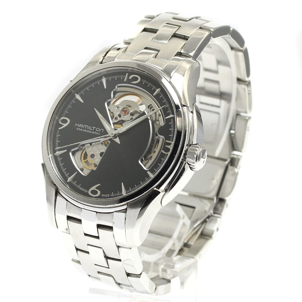 HAMILTON Jazz master H325651 Open heart black Dial Automatic Men's Watch_875783