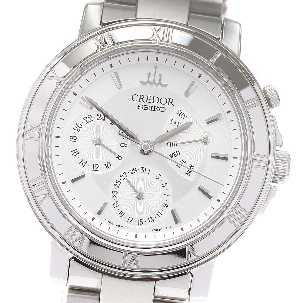 SEIKO CREDOR GCBG999/4S77-0020 Day-Date Retrograde AT Men's Watch_875789