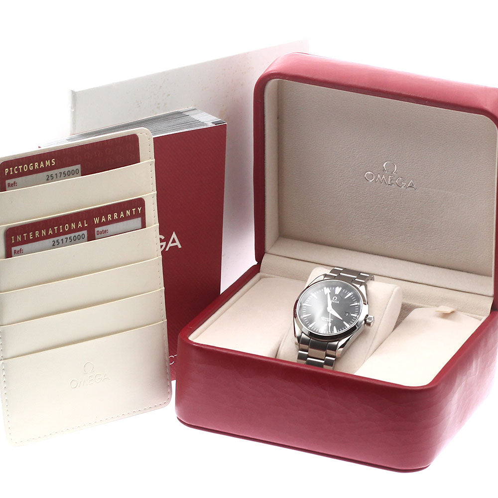 OMEGA Seamaster Aqua Terra 2517.50 Date black Dial Quartz Men's Watch_875809