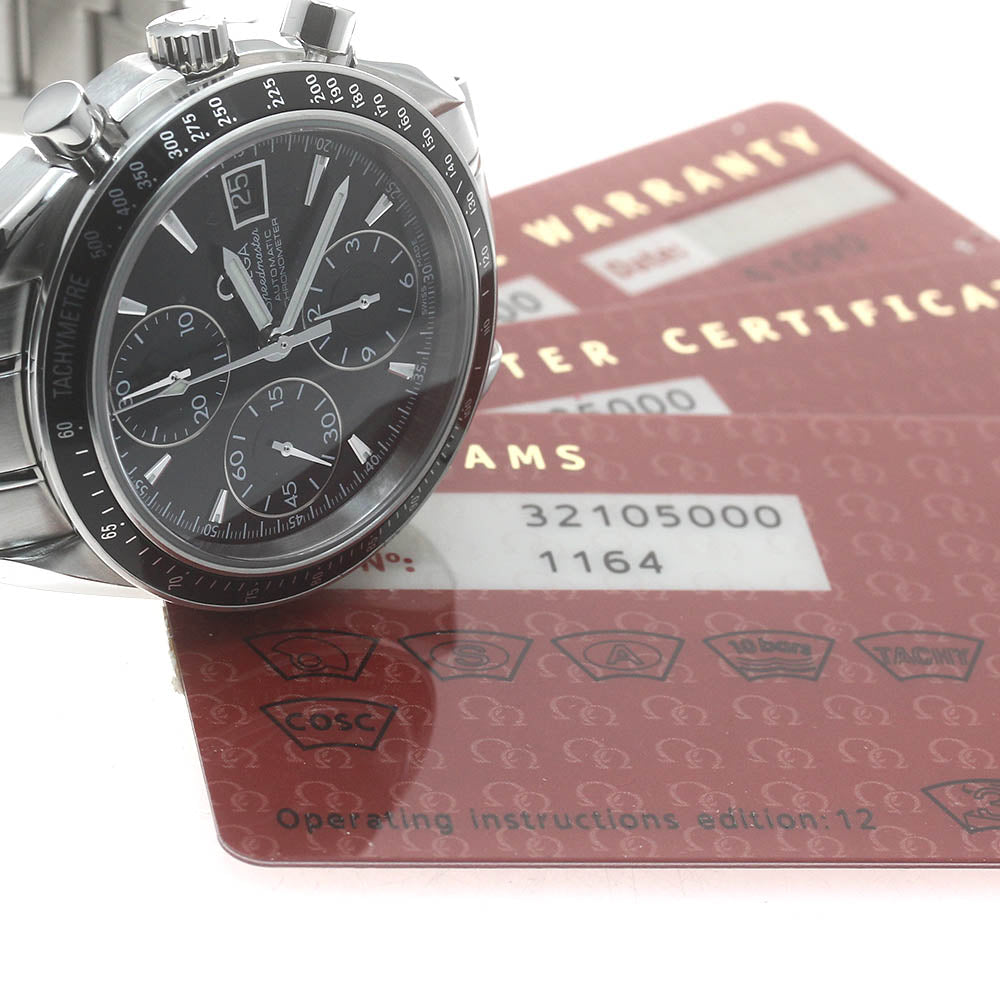 OMEGA Speedmaster 3210.50 Date Chronograph black Dial Automatic Men's_875810