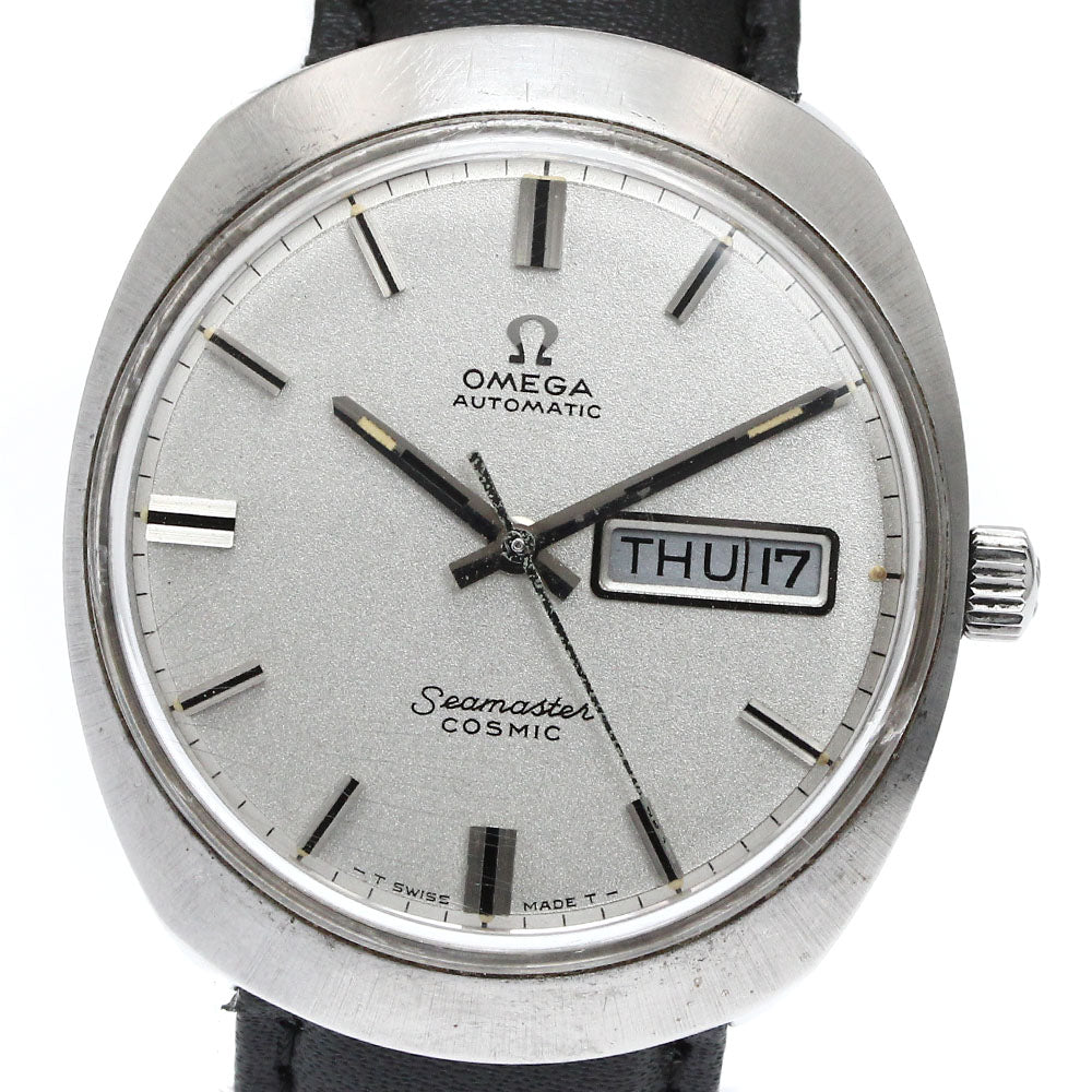 OMEGA Seamaster Cosmic 166.035 Silver Dial Automatic Men's Watch_875812