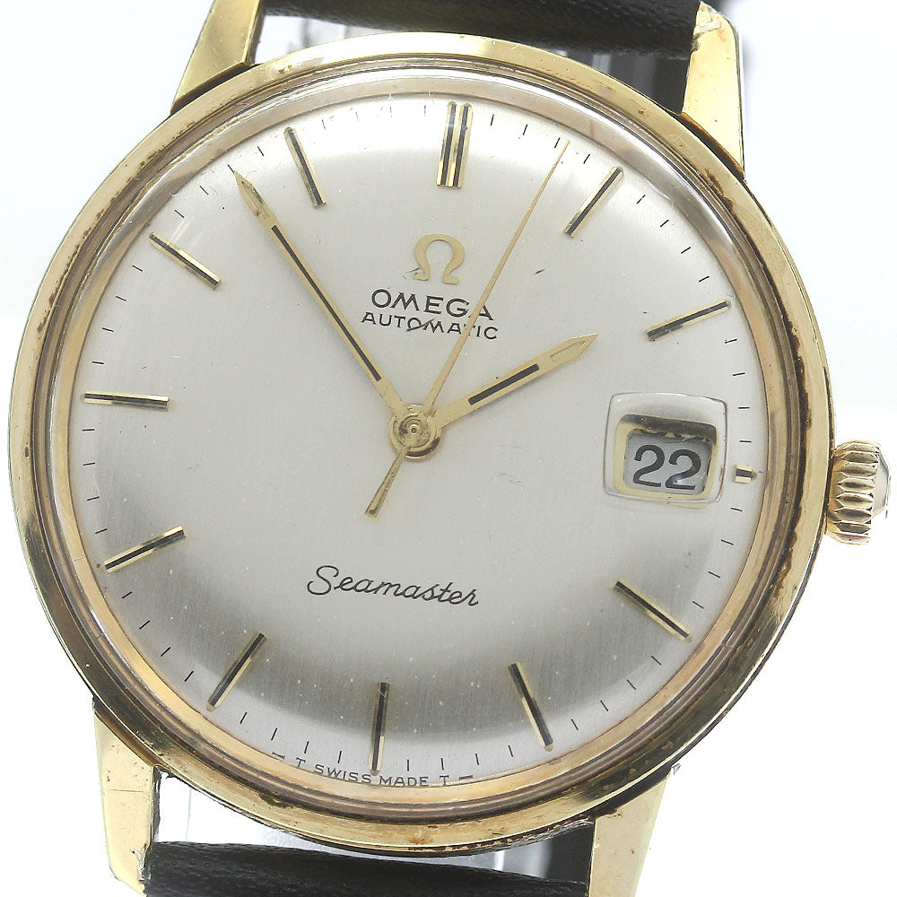 OMEGA Seamaster Date cal.565 Silver Dial Automatic Men's Watch_875813