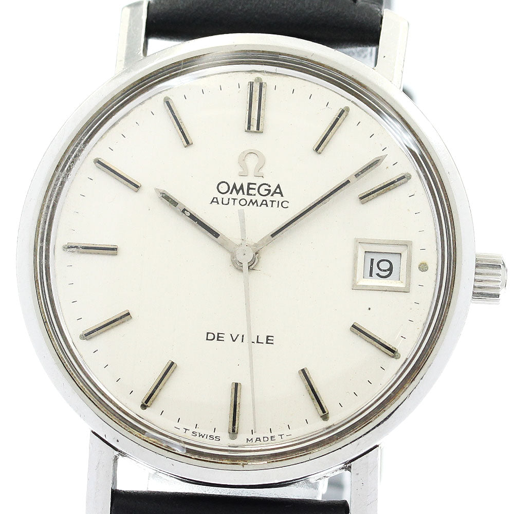 OMEGA De Ville 166.0161 Date Cal.1012 Silver Dial Automatic Men's Watch_875815
