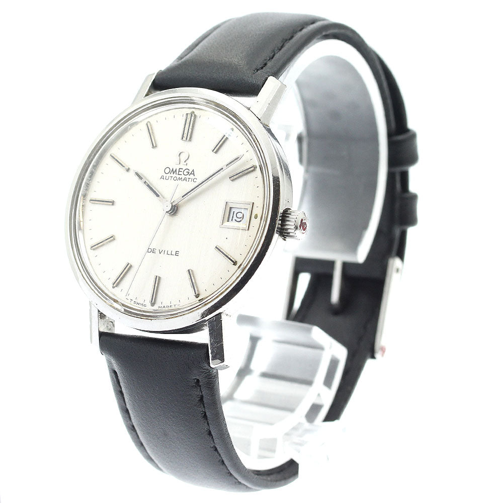 OMEGA De Ville 166.0161 Date Cal.1012 Silver Dial Automatic Men's Watch_875815