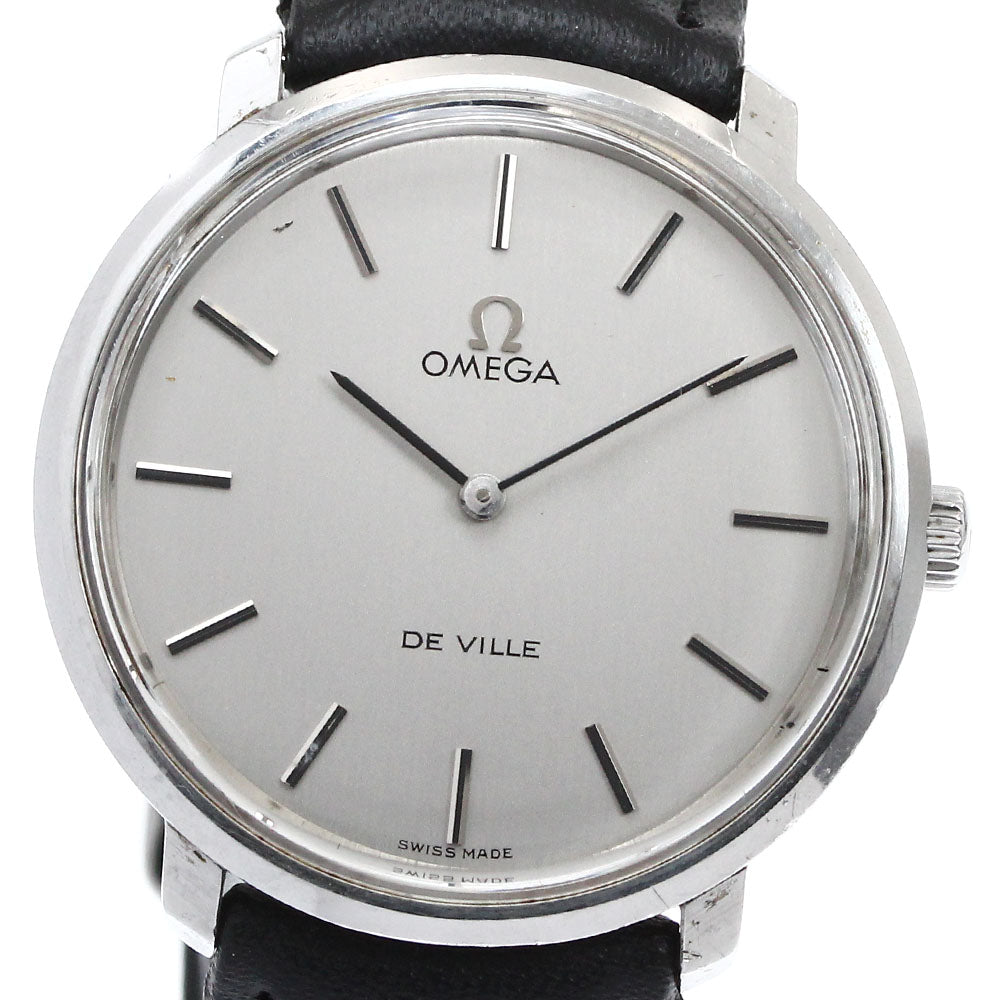 OMEGA De Ville Silver Dial Hand Winding Men's Watch_875816