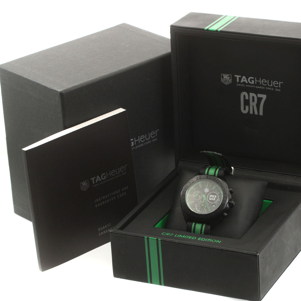 TAG HEUER Formula 1 CAZ1113 Cristiano Ronaldo SR7 Limited QZ Men's Watch_875817