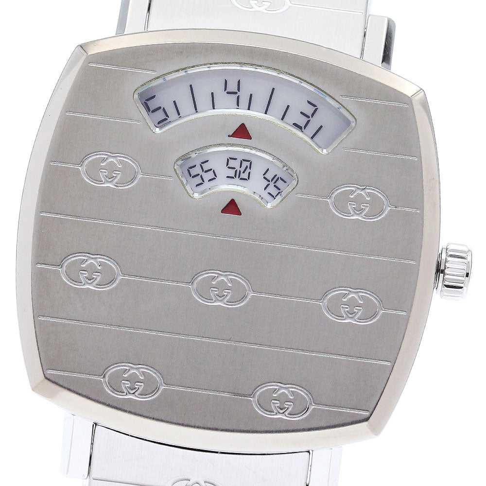 GUCCI Grip 157.5/YA157501 white Dial Quartz Ladies Watch_875824