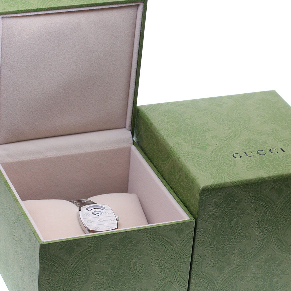 GUCCI Grip 157.5/YA157501 white Dial Quartz Ladies Watch_875824