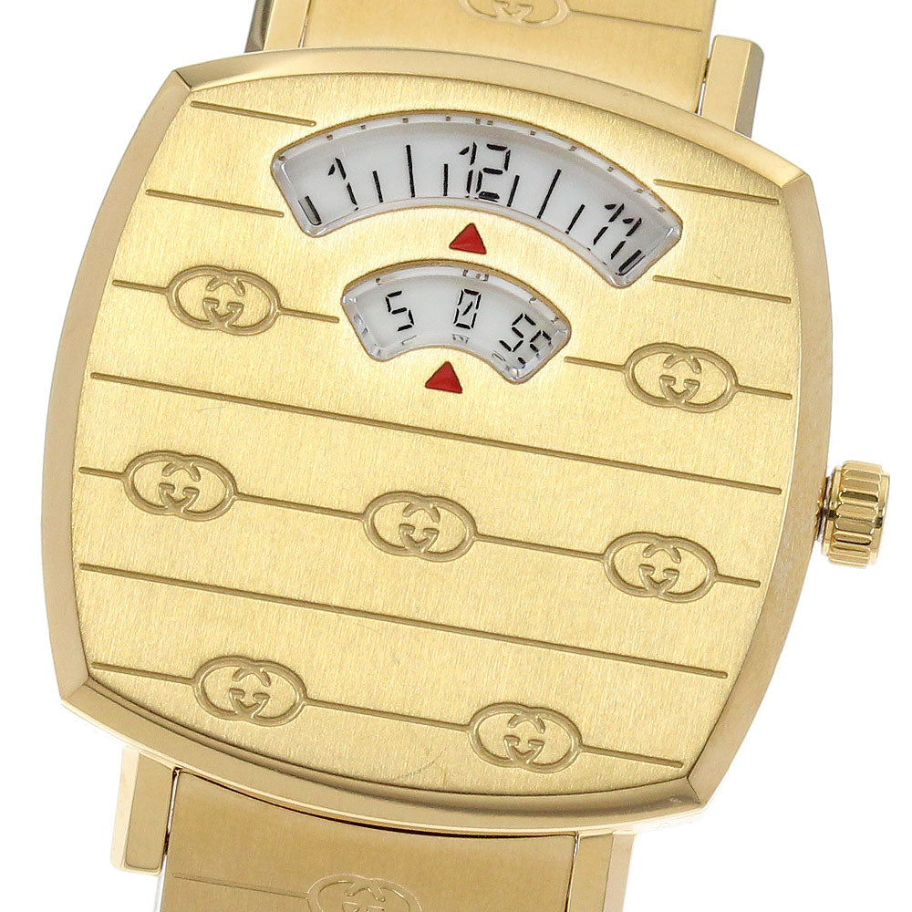GUCCI grip 157.5 white Dial Quartz Ladies Watch_875826