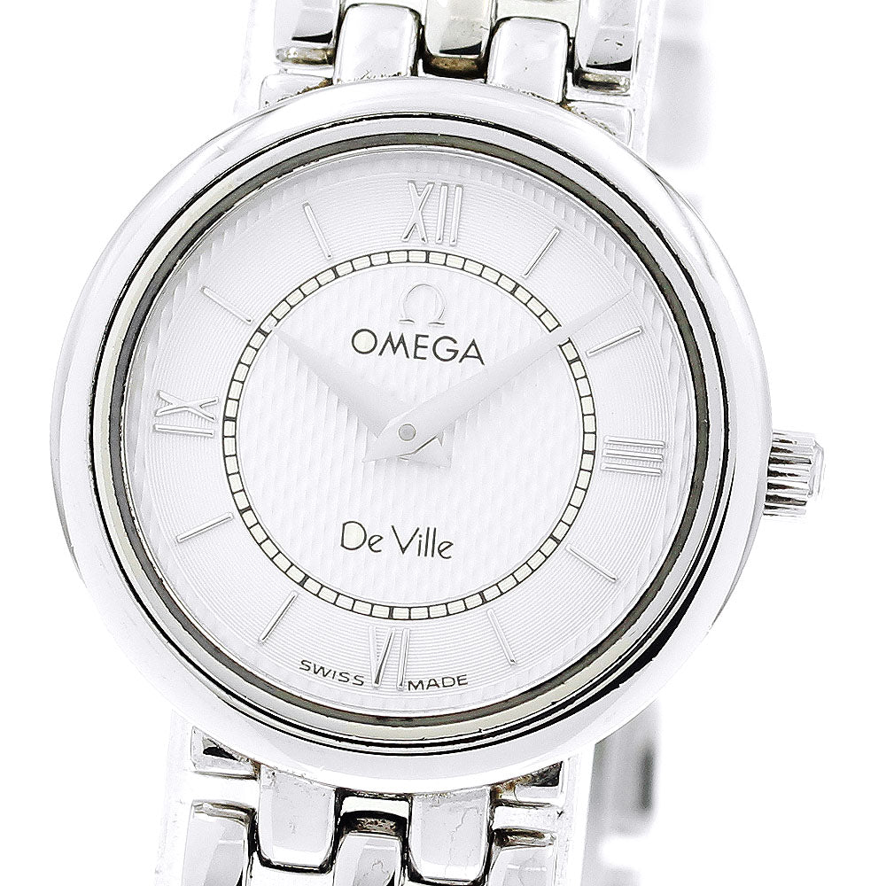 OMEGA De Ville 7574.31 Silver Dial Quartz Ladies Watch_875840
