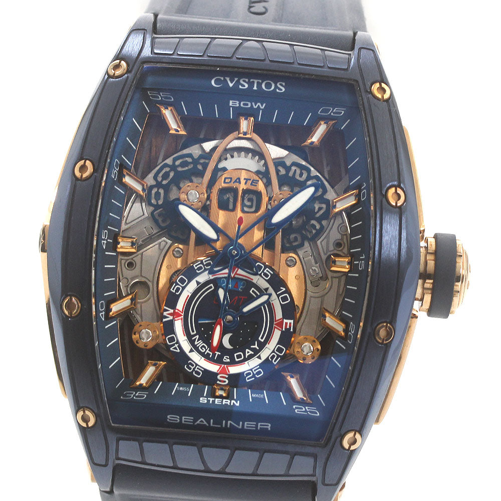 CVSTOS Challenge Sealiner GMT CVT-SEA-GMT-CP5N BLST Automatic Men's Watch_875850