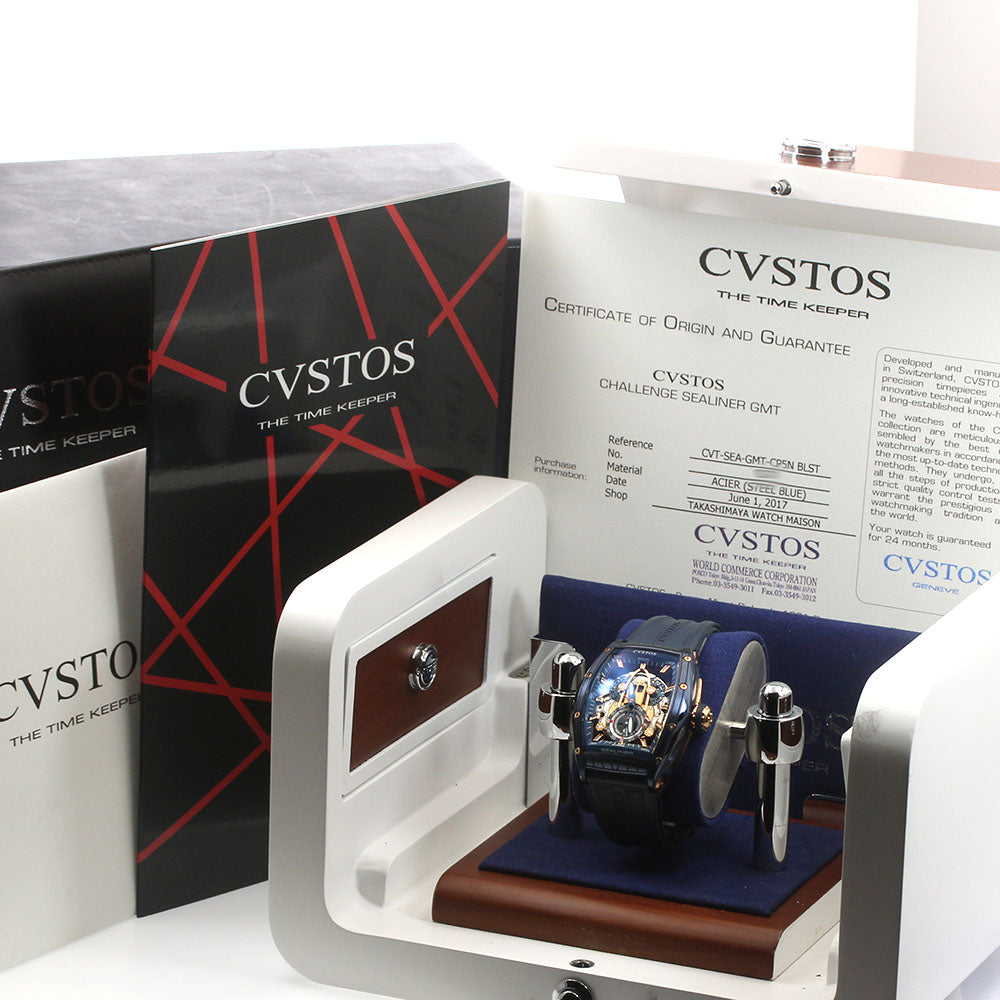 CVSTOS Challenge Sealiner GMT CVT-SEA-GMT-CP5N BLST Automatic Men's Watch_875850