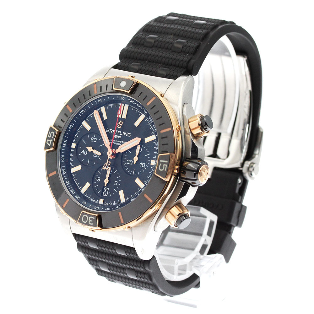 BREITLING Super Chronomat B01 44 UB0136 black Dial Automatic Men's Watch_875874