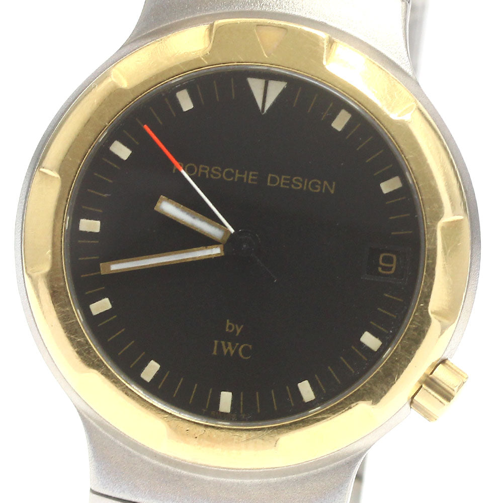 Porsche Design by IWC Ocean 500 YG bezel date black Dial Automatic Boy's Watch_875876