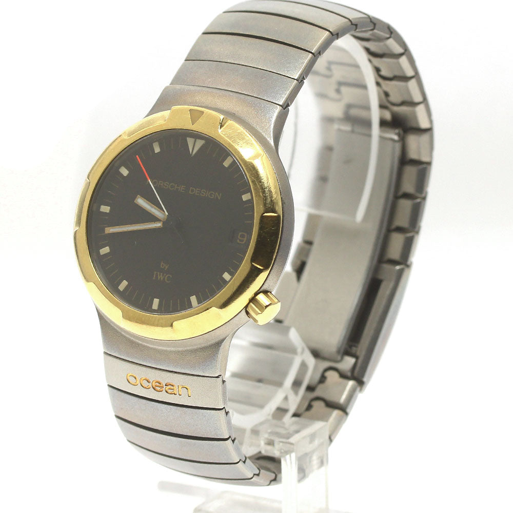 Porsche Design by IWC Ocean 500 YG bezel date black Dial Automatic Boy's Watch_875876