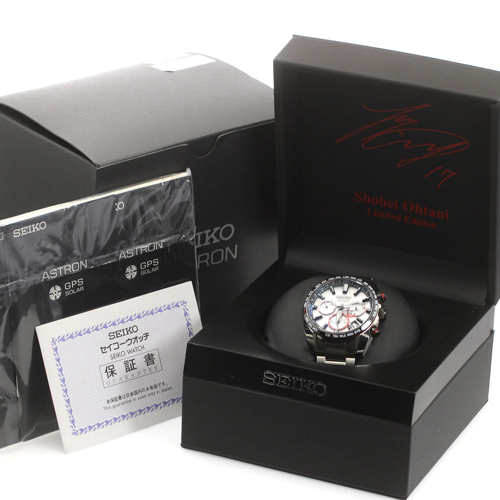 SEIKO Astron Shohei Ohtani Limited Edition SBXC081 Solar Powered Radio_875879