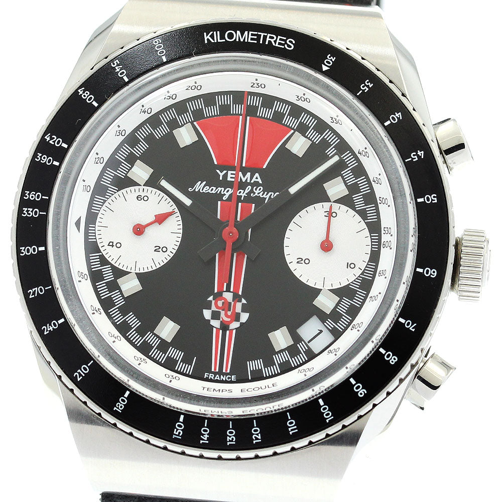 YEMA Meangraf Super Japan Limited Edition YMEAN24JP-AA33LS Limited 500 black Dial Automatic Men's Watch_875881