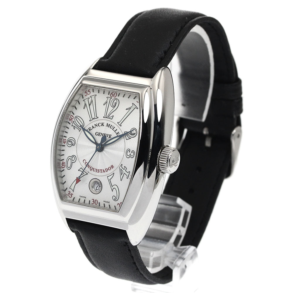 FRANCK MULLER Conquistador 8005SC Date Silver Dial Automatic Men's Watch_875927
