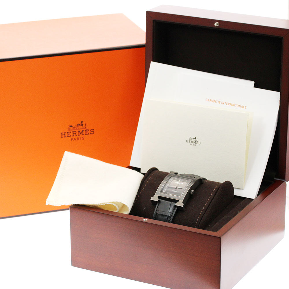 HERMES H watch HH5.841ｃ gray Dial Automatic Men's Watch_875943