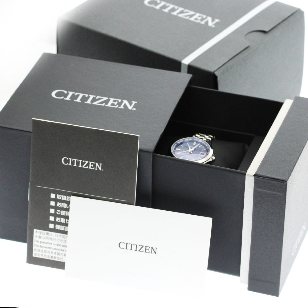 CITIZEN Exceed Direct Flight Milky Way EC1120-59M/H246-T021743 600 limited blue Dial Solar Powered Radio Ladies Watch_875945