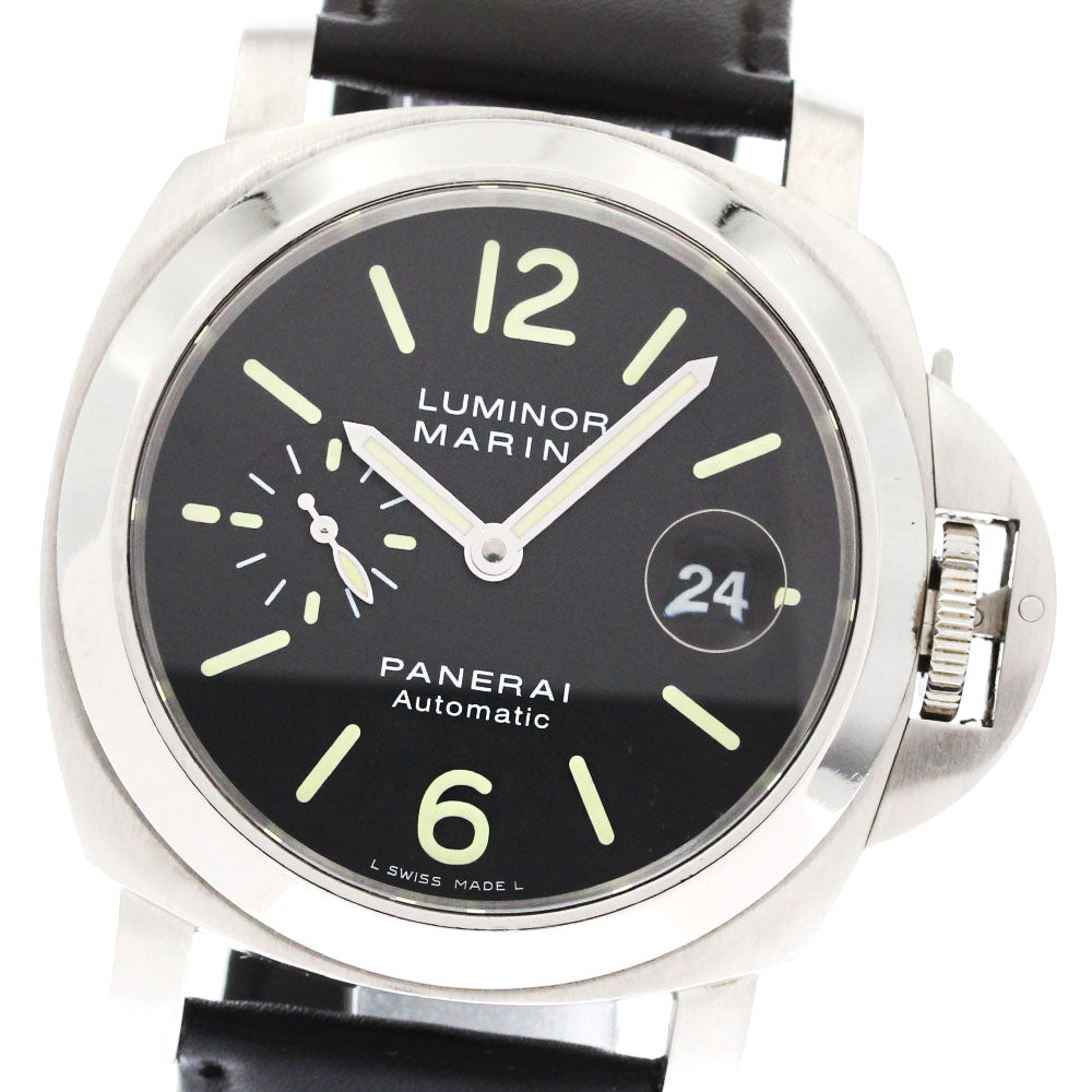 PANERAI Luminor Marina PAM00299 Small seconds black Dial Automatic Men's_875963