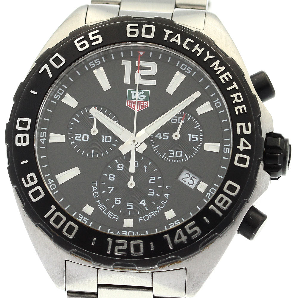 TAG HEUER Formula 1 CAZ1110 Chronograph Black Dial Quartz Men's Watch_875971