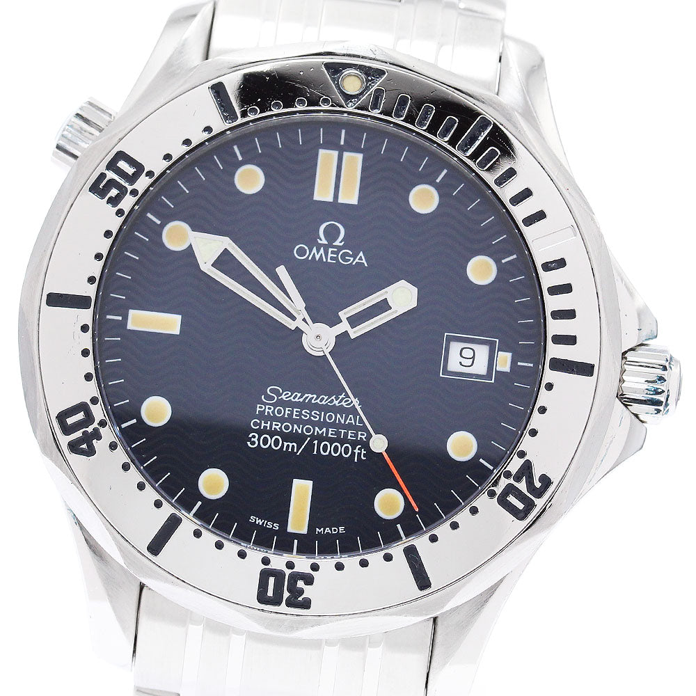 OMEGA Seamaster300 2532.80 Date Navy Dial Automatic Men's Watch_876023
