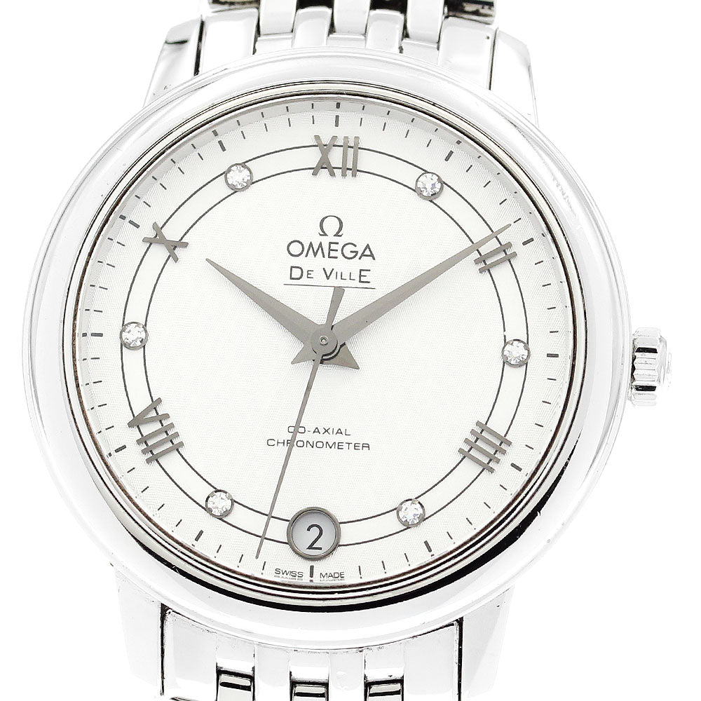 OMEGA De Ville Prestige 424.10.33.20.52.002 6P diamond Quartz Ladies _876026