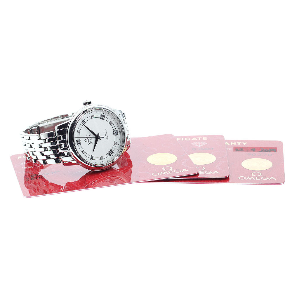OMEGA De Ville Prestige 424.10.33.20.52.002 6P diamond Quartz Ladies _876026