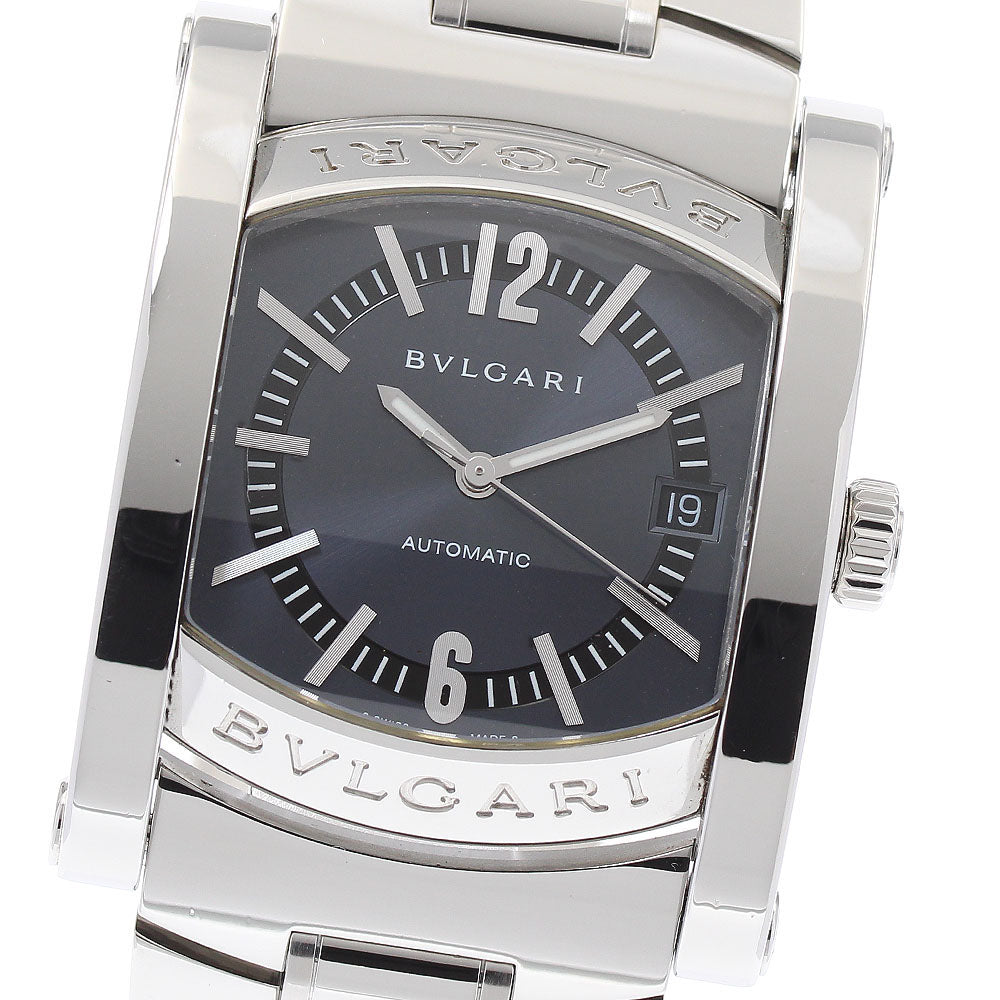 BVLGARI Assioma AA44S Date Navy Dial Automatic Men's Watch_876031