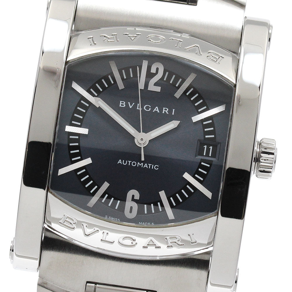 BVLGARI Assioma AA44S Date Navy Dial Automatic Men's Watch_876032
