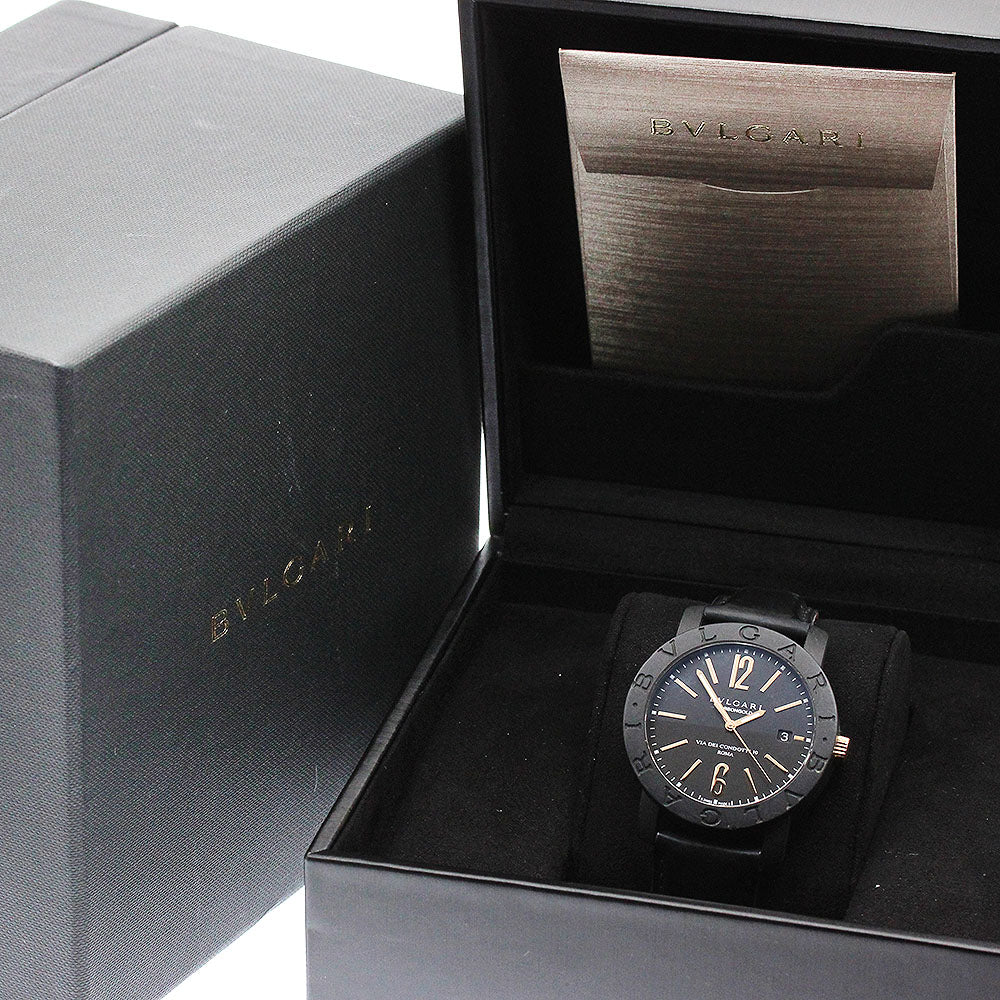 BVLGARI BVLGARIBVLGARI BB40CL Date black Dial Automatic Men's Watch_876033