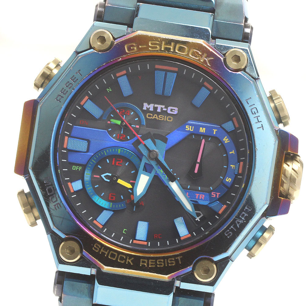 CASIO MT-G Blue Phoenix MTG-B2000PH-2AJR Solar Powered Radio Men's_876064