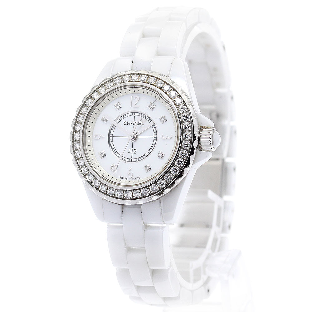 CLOSER Store - CLOSER Limited - CHANEL J12 H2572 White ceramic