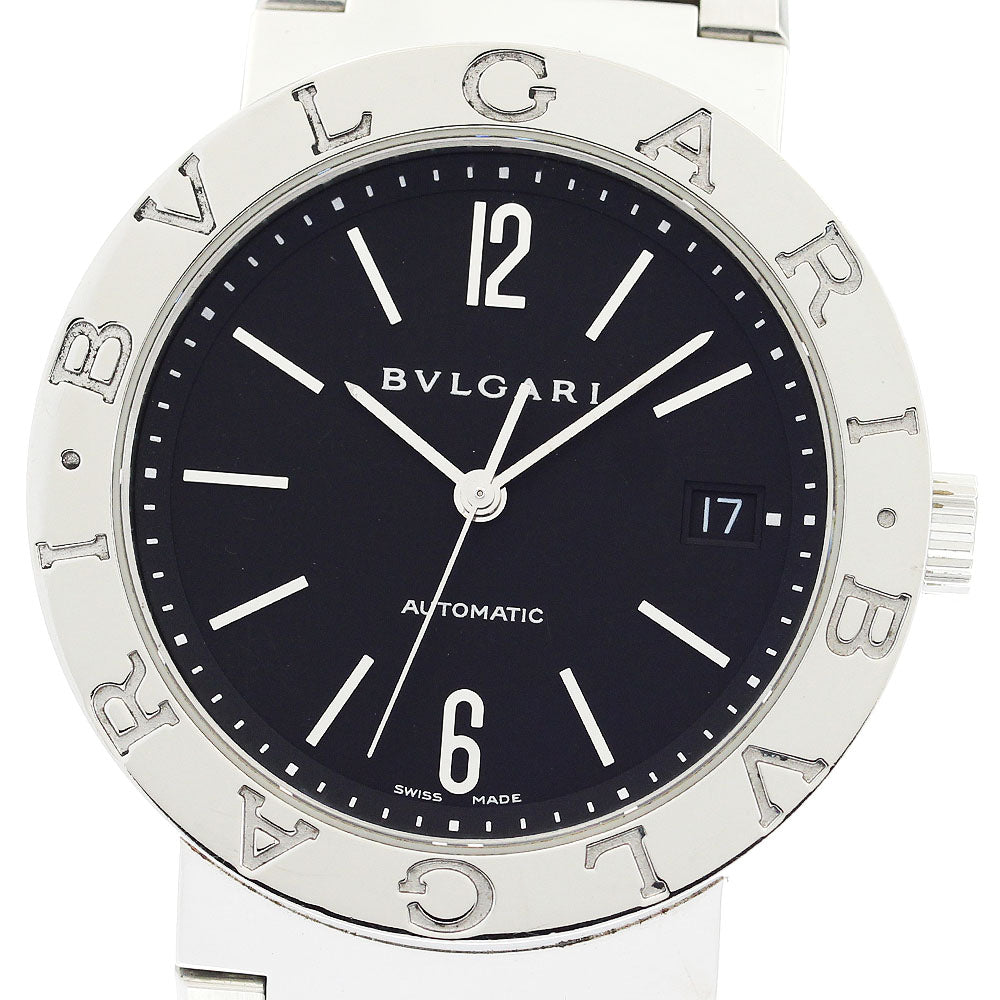 BVLGARI BVLGARIBVLGARI BB38SS Date black Dial Automatic Men's Watch_876077