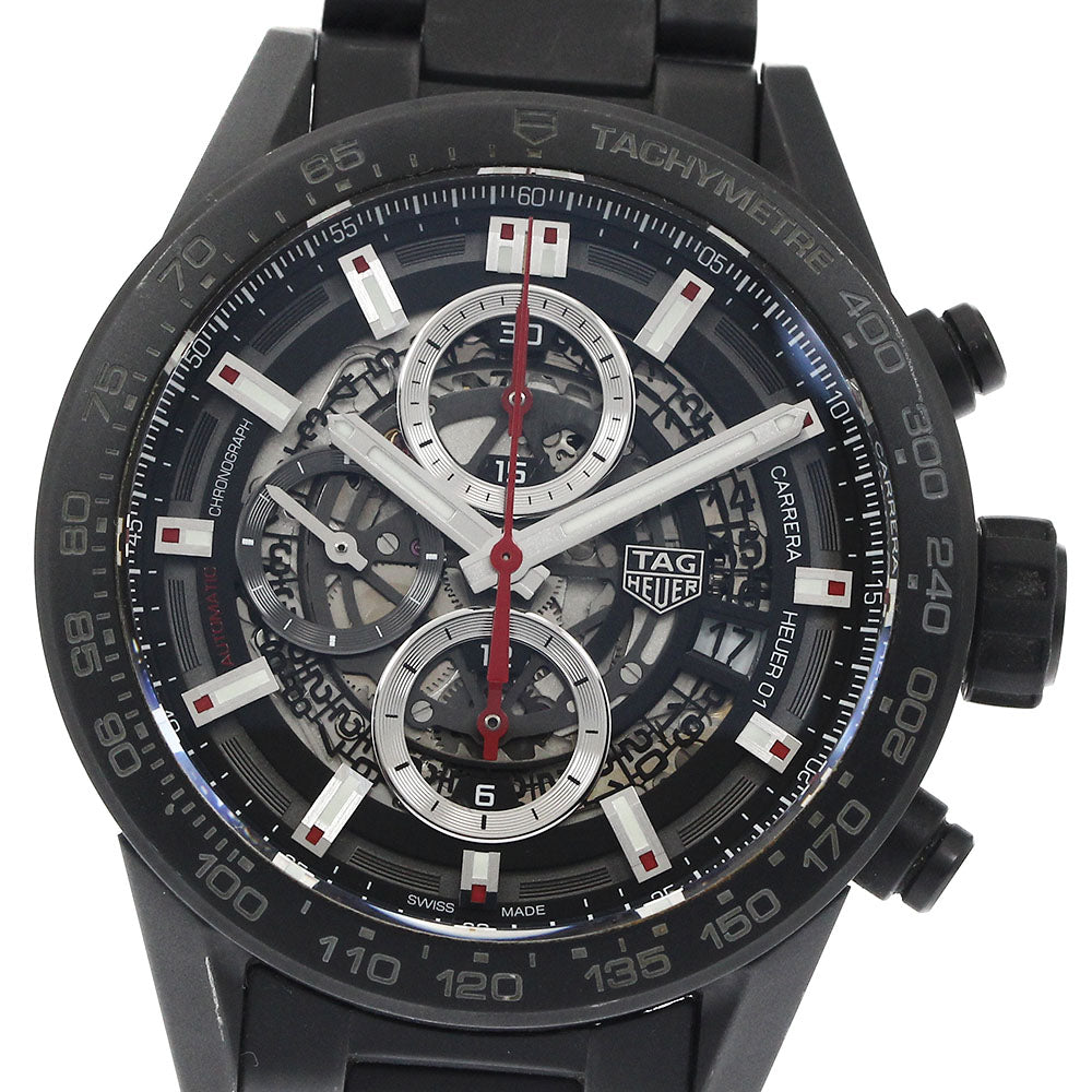 TAG HEUER Carrera Caliber Heuer 01 CAR2090 Chronograph Date skeleton Dial Automatic Men's Watch_876085