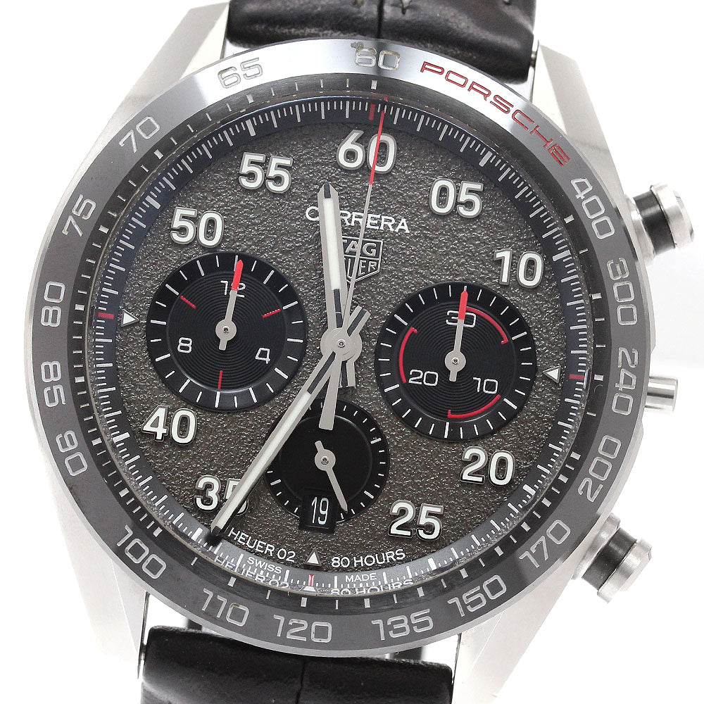 TAG HEUER Carrera Caliber Heuer 02 CBN2A1F porsche special edition Gray / black Dial Automatic Men's Watch_876103