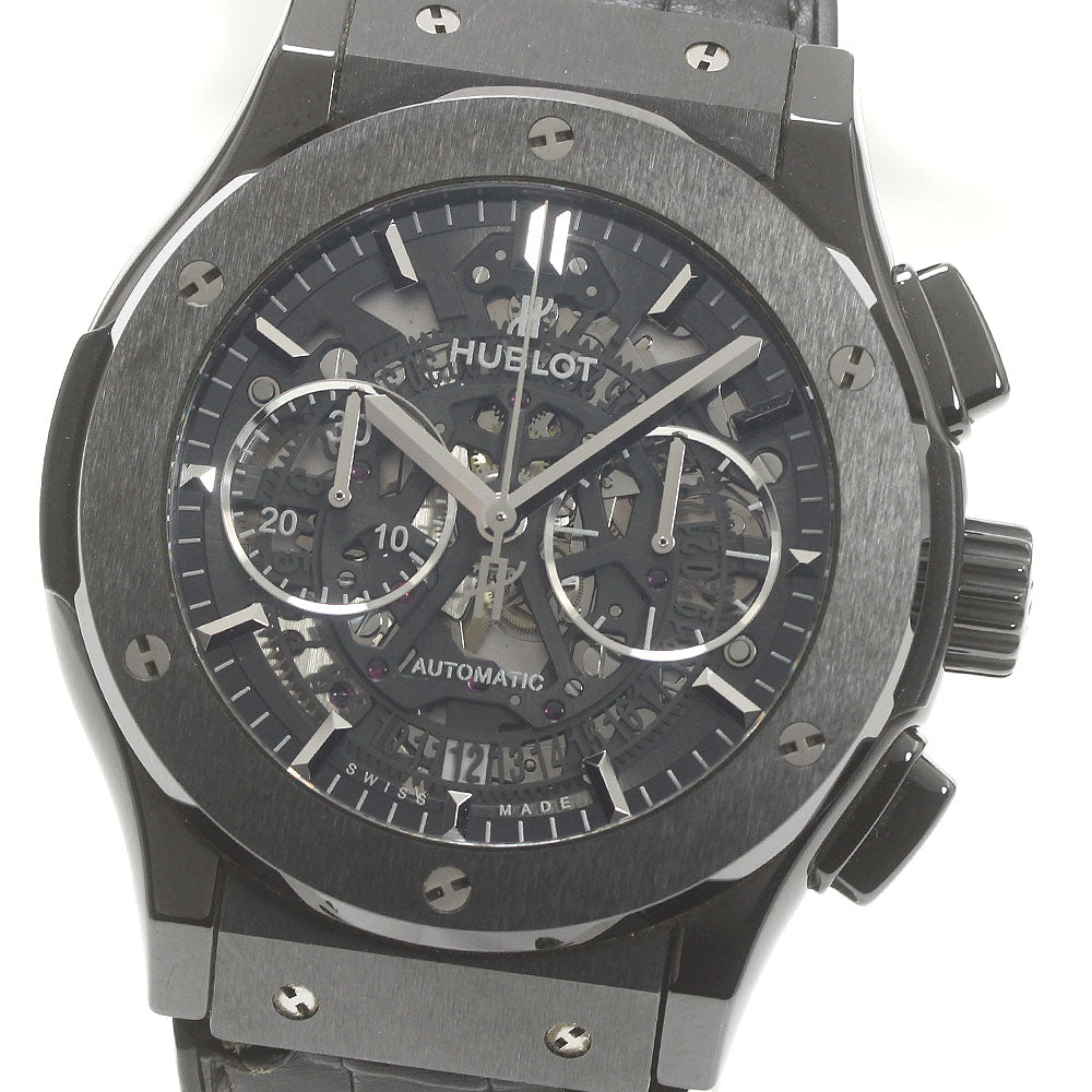 HUBLOT Classic Fusion Aerofusion Chronograph Black Magic 525.CM.0170.LR black Dial Automatic Men's Watch_876106