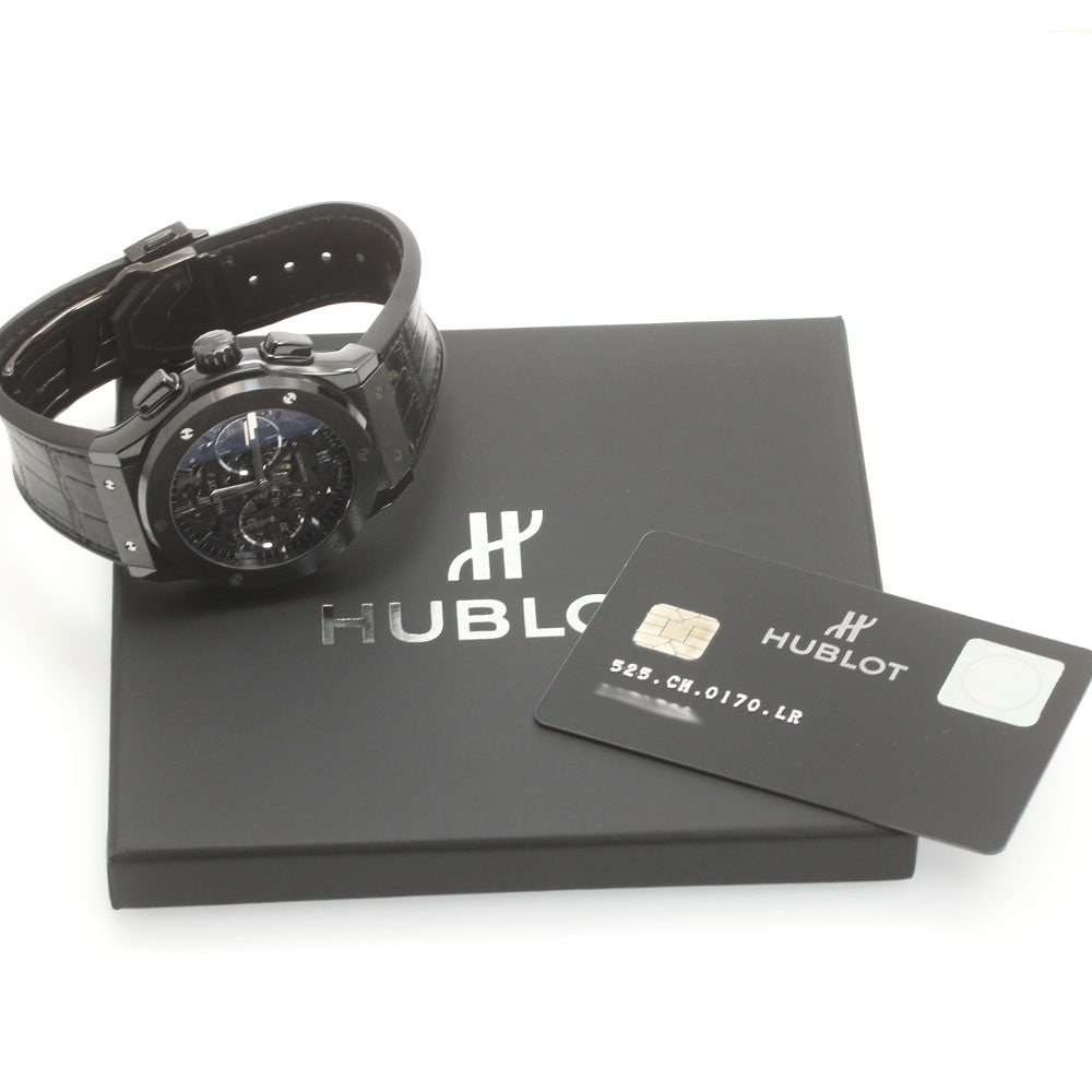 HUBLOT Classic Fusion Aerofusion Chronograph Black Magic 525.CM.0170.LR black Dial Automatic Men's Watch_876106