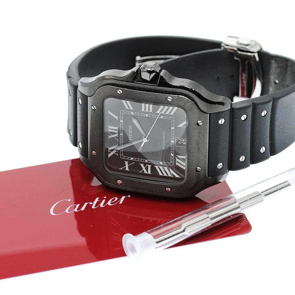 CARTIER Santos de Cartier WSSA0039 Date black Dial Automatic Men's Watch_876107