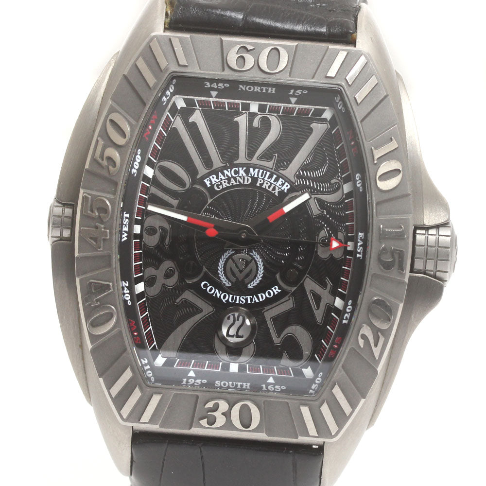 FRANCK MULLER Conquistador Grand Prix 8900SCJ Date black Dial Automatic Men's Watch_876115