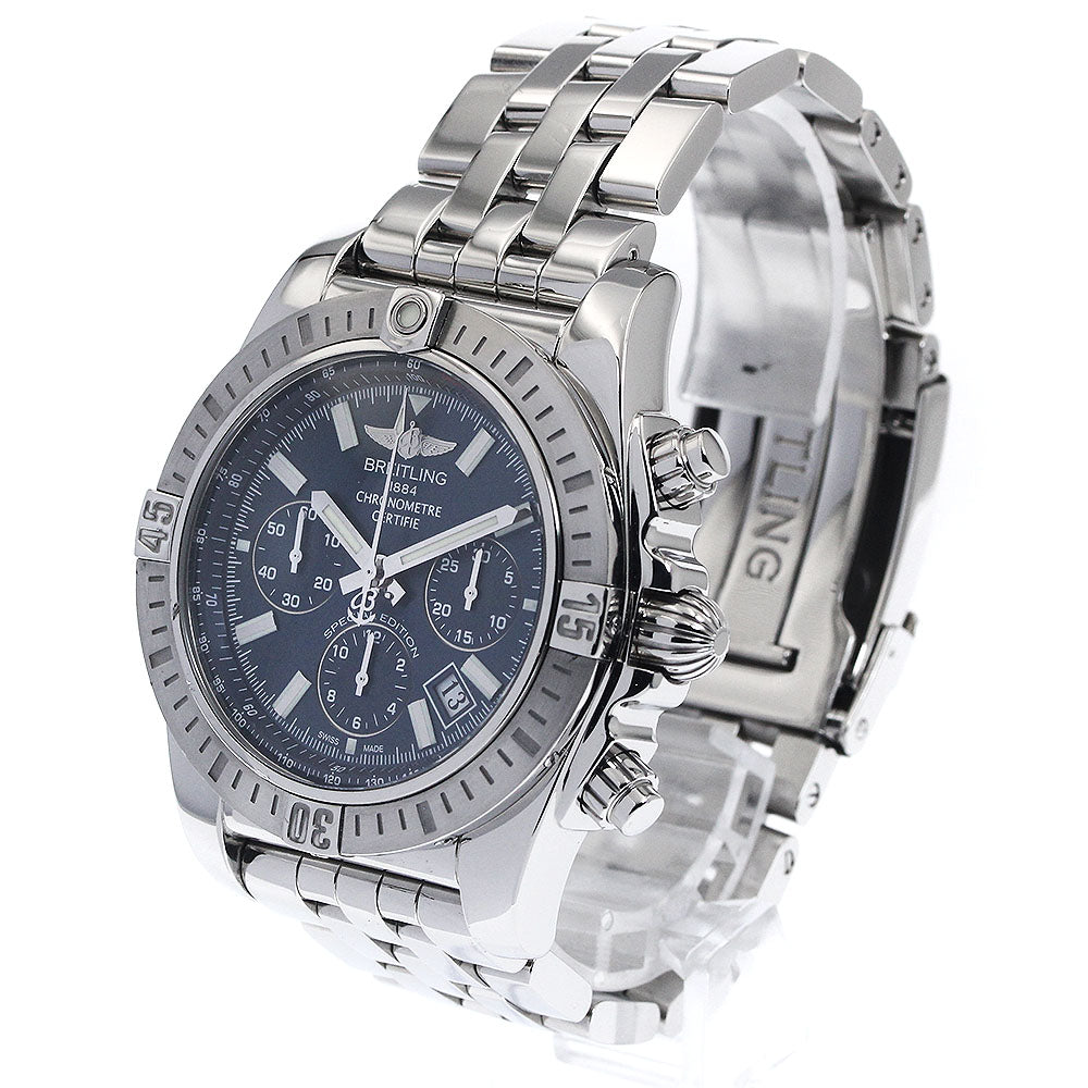 BREITLING Chronomat AB0115 Navy Dial Automatic Men's Watch_876120