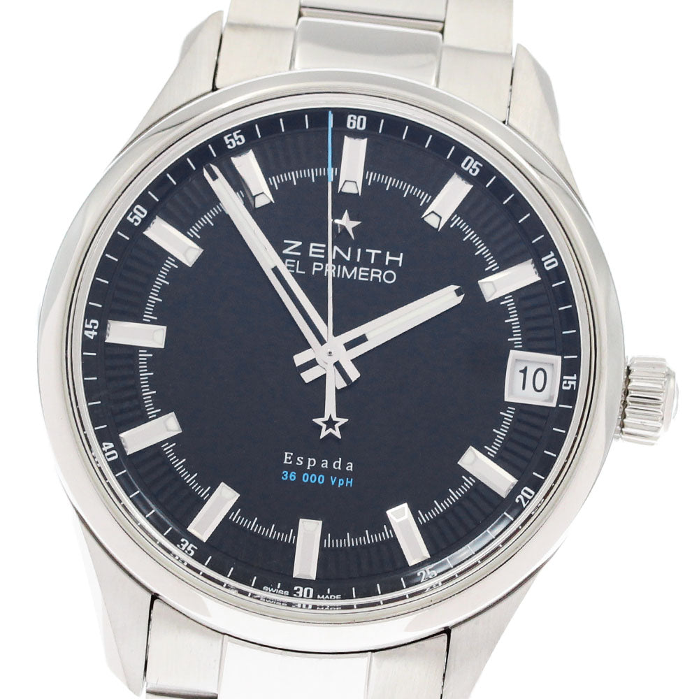 ZENITH El Primero Espada 03.2170.4650 Date black Dial Automatic Men's_876122