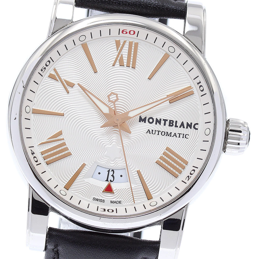 MONTBLANC Star 4810 7102 Date Silver Dial Automatic Men's Watch_876157