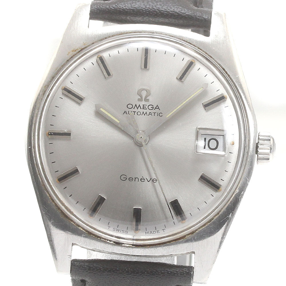 OMEGA Geneve 166.041 Cal.565 Date Silver Dial Automatic Men's Watch_876162