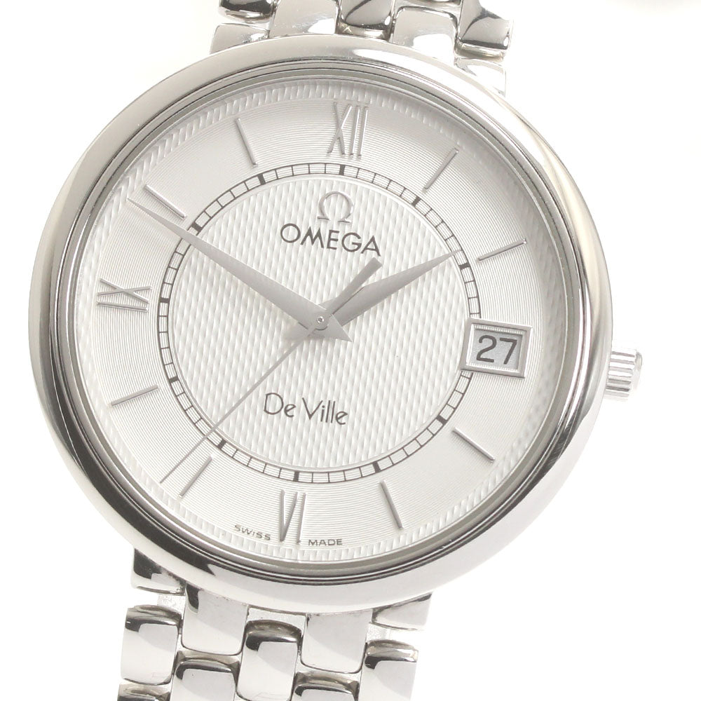 OMEGA De Ville 7514.31 Date Silva Dial Quartz Men's Watch_876166